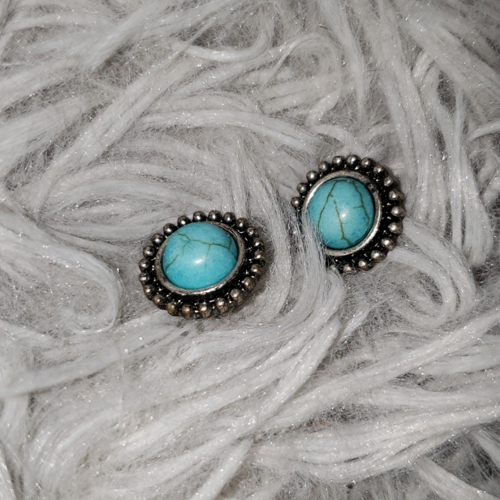 NWOT Marble Earrings